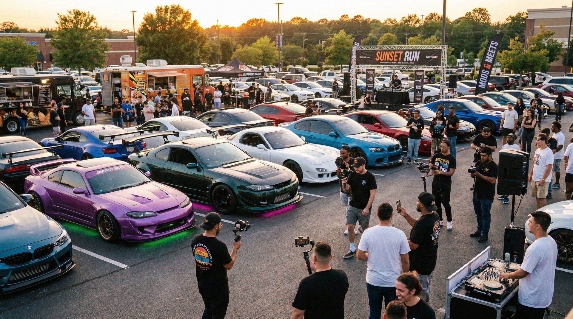 黄色仓库越野聚会视频